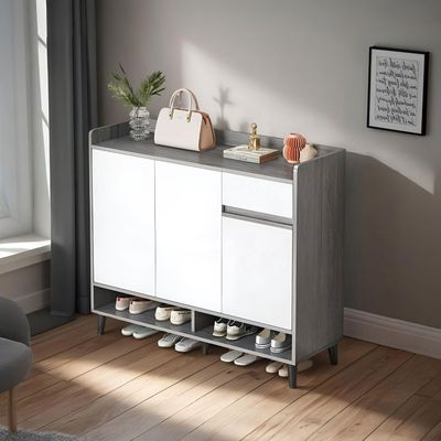 Imagen 2 del producto Zapatero Silver 3 Puertas con Cajon Organizador Estante 81Cm