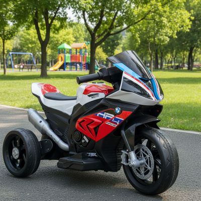 Imagen 2 del producto Moto Niños Electrica 3 Ruedas Nitro Italy V4 Luz Y Sonido