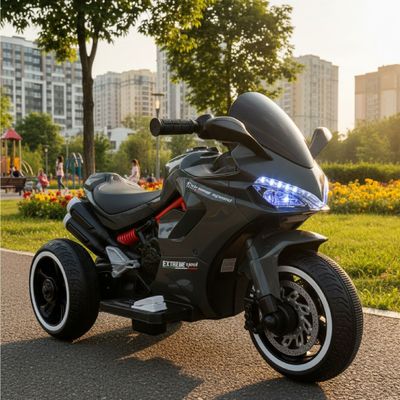 Imagen 2 del producto Moto Niños Eléctrica 3 Ruedas Extreme Speed Luz y Musica