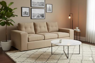 Sofá 3 cuerpos Lucca Felpa