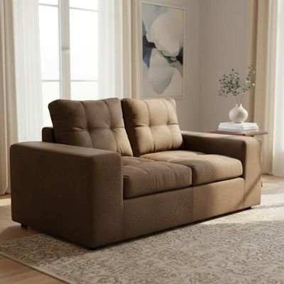 Sofá 2 cuerpos Lucca Felpa