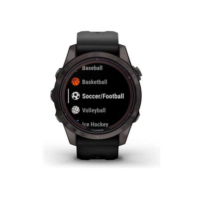 Imagen 2 del producto Reloj Garmin Fenix 7S Pro Sapphire Solar 42mm Carbon Grey Ti