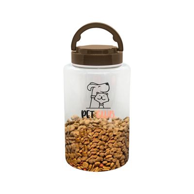 Contenedor Alimento Pet Club 4LT Café
