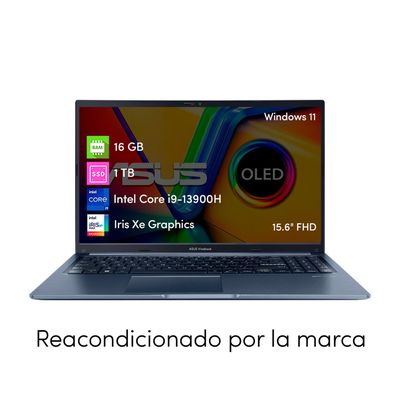 Imagen 2 del producto Notebook Asus Vivobook 15 i9 13va 16GB 1TB SSD 15.6 FHD W11