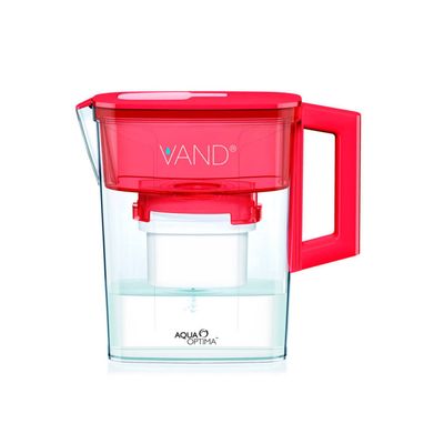 Imagen 1 del producto Jarra Purificadora De Agua Thorben Minerva Rojo 1.5 litros Filtro