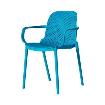 Silla Art Berlin Con Brazos Azul