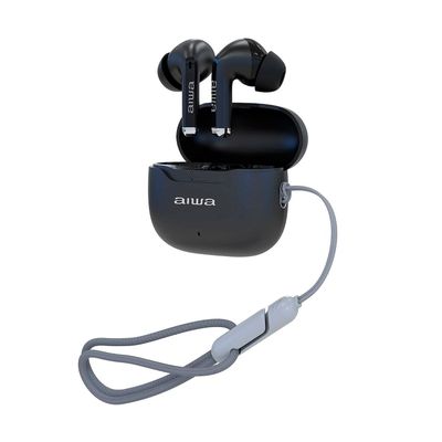 Imagen 2 del producto Audifonos Inalambricos Aiwa AWTWSG5OANCB Negro