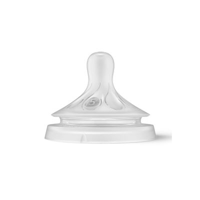 Imagen 2 del producto Tetina Natural Avent SCY964/02 3m+ Flujo rápido 2UN