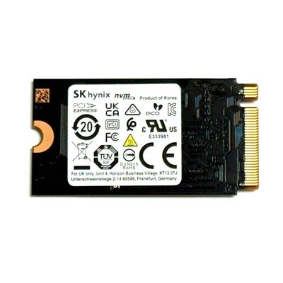 Imagen 2 del producto Disco Solido SSD SkHynix 256GB PCIe NVMe 2242