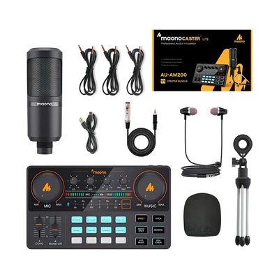 Imagen 2 del producto Kit Mixer Maono AU-AM200 LITE + Mic PM360