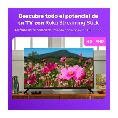 Imagen 2 del producto Dispositivo de Streaming Roku Stick HD 2025 Negro