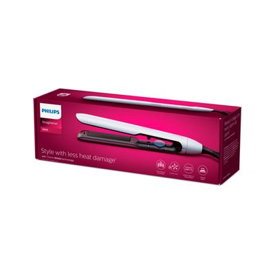 Imagen 2 del producto Alisadora Philips Serie 5000 BHS520/00 Thermoshield Placas ceramicas con argán