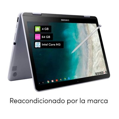 Imagen 2 del producto Notebook 2 en 1 Samsung Plus Intel Core 4GB 64GB 12.2' Táctil 360° Chrome Os