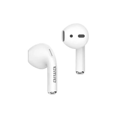 Imagen 2 del producto Audífonos Inalámbricos Aiwa Táctil Función Tws Aw-twsg100w Blanco