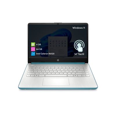Notebook Hp Intel Celeron 4Gb 64Gb 14' Táctil W11 Notebooks