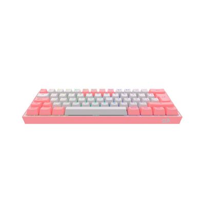 Imagen 2 del producto Teclado Inalámbrico Redragon Fizz Pro K616-RGB Pink/White