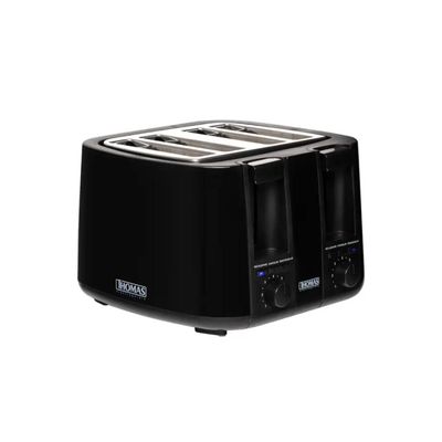 Imagen 2 del producto Tostador Eléctrico Thomas Th-126 4 Panes Negro 1500W