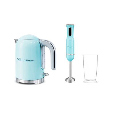 Imagen 1 del producto Kit Thorben Hervidor Minipimmer Retro Style Light Blue