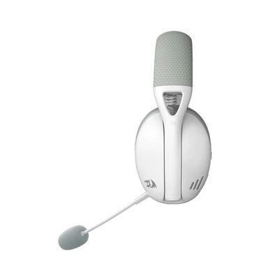 Audífonos Gamer Inalámbrico Redragon Ire H848G Blanco y Gris