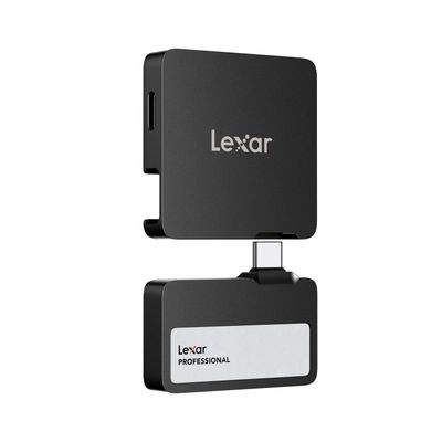 Disco Ssd Ultraportatil Lexar Professional 2TB Go USB 3.2 Gen 2 Portable SSD con Hub