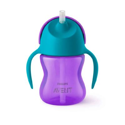 Imagen 2 del producto Vaso Con Bombilla Avent 9m+ Morado 200ml