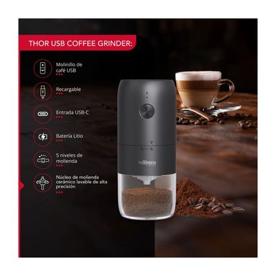 Imagen 2 del producto Molinillo de Café Thorben Usb Coffee Grinder