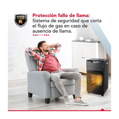 Imagen 2 del producto Estufa Gas Thorben GL 5K Negra