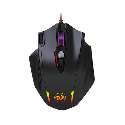 Mouse Gamer Redragon M908 Impact RGB 12400DPI 18 Botones
