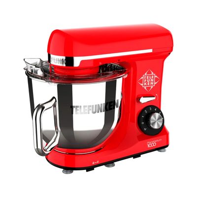 Imagen 2 del producto Batidora de Pedestal Telefunken Planetarium 1000 Rojo 5.7L 1100W