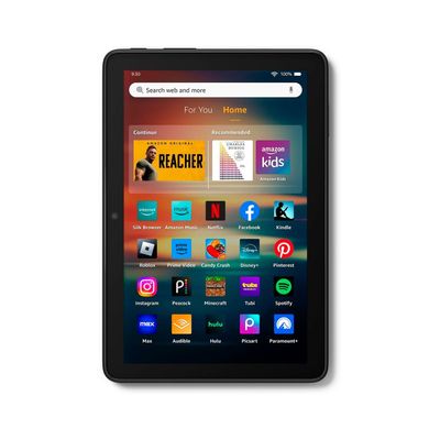 Tablet New Amazon Fire HD 8 3GB 32GB 2024 Negro