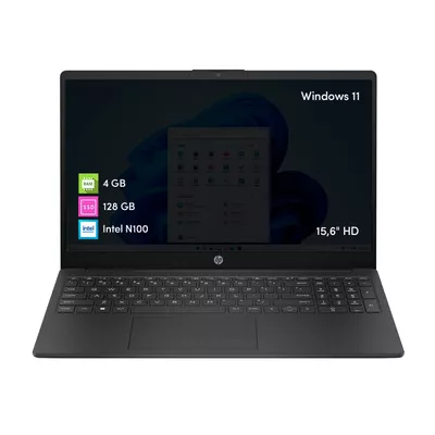 Notebook Hp Intel N100 4Gb 128Gb 15.6 Hd Win11 Notebooks