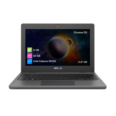Imagen 1 del producto Notebook Chromebook Asus Celeron 8GB 64GB 11.6' HD Chrome OS