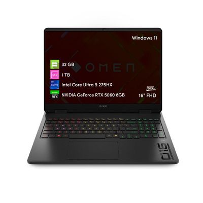 Notebook Gamer Hp Omen Max Intel Ultra 9 32Gb 1Tb Ssd