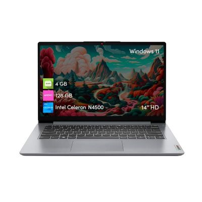 Notebook Lenovo Ideapad Celeron 4GB 128GB 14"" HD Win11
