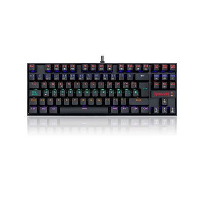 Imagen 1 del producto Teclado Gamer Redragon Kumara Black Mecanico Español Rainbow