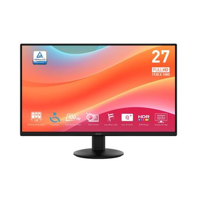 Monitor MSI Pro MP272L 27' FHD 100hz 1ms HDR