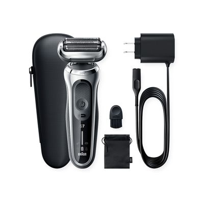 Imagen 2 del producto Afeitadora Eléctrica Braun Series 7 71-S1000S Wet&dry Silver