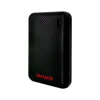 Cargador Portátil Powerbank Aiwa Aw-paw68 5000 Mah Negro
