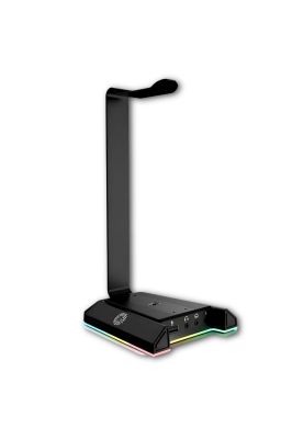 Soporte de Audífonos Full RGB Multimedia 7.1 + Puertos USB
