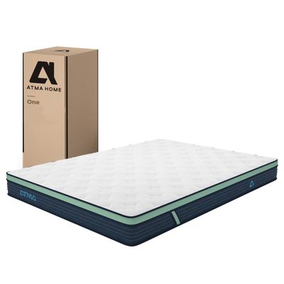 Colchón De Resortes Atma One 2 Plazas 150x190x20 En Caja