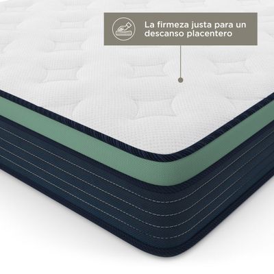 Imagen 2 del producto Colchón De Resortes Atma One 2 Plazas 150x190x20 En Caja