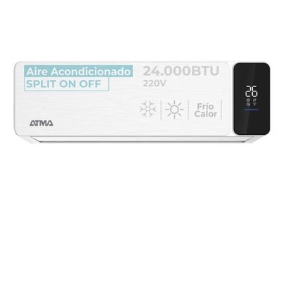 Imagen 2 del producto Aire Acondicionado Atma Split Frío Calor 24000btu