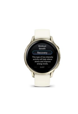 Imagen 2 del producto Venu 4 (41mm), GPS, Wi-Fi, Beige w/ Lunar Gold + Bone, Garmin