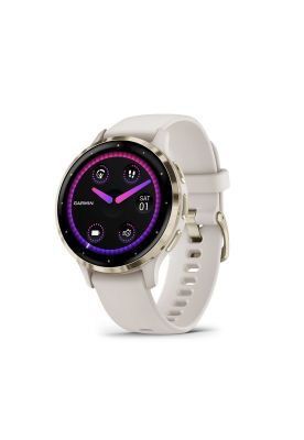 Venu 3S, Ivory + Soft Gold