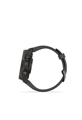 Imagen 1 del producto fenix 8 - 43mm Sapphire Titanio con correa de silicona negra