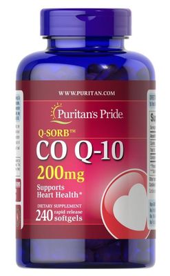 Imagen 1 del producto Coenzima Q 10 200mg 240 cápsulas blandas