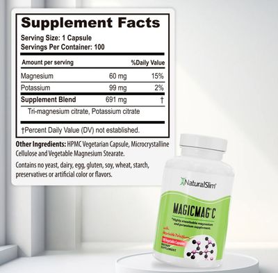 Imagen 2 del producto MagicMag® C® | Citrato de Magnesio en Cápsula