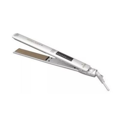 Plancha De Cabello Gama Italy Elegance Coconut Almond Blanca LED