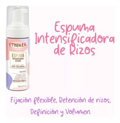 Imagen 2 del producto Espuma Etniker Rizos Intensos 150ml