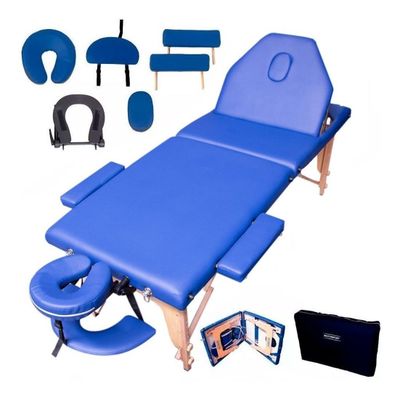 Camilla Masaje Nanofort Plagble Spa Fisioterapia 3 Cuerpos Azul